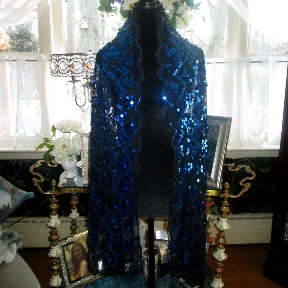 Joan Rivers Sequin Scarf